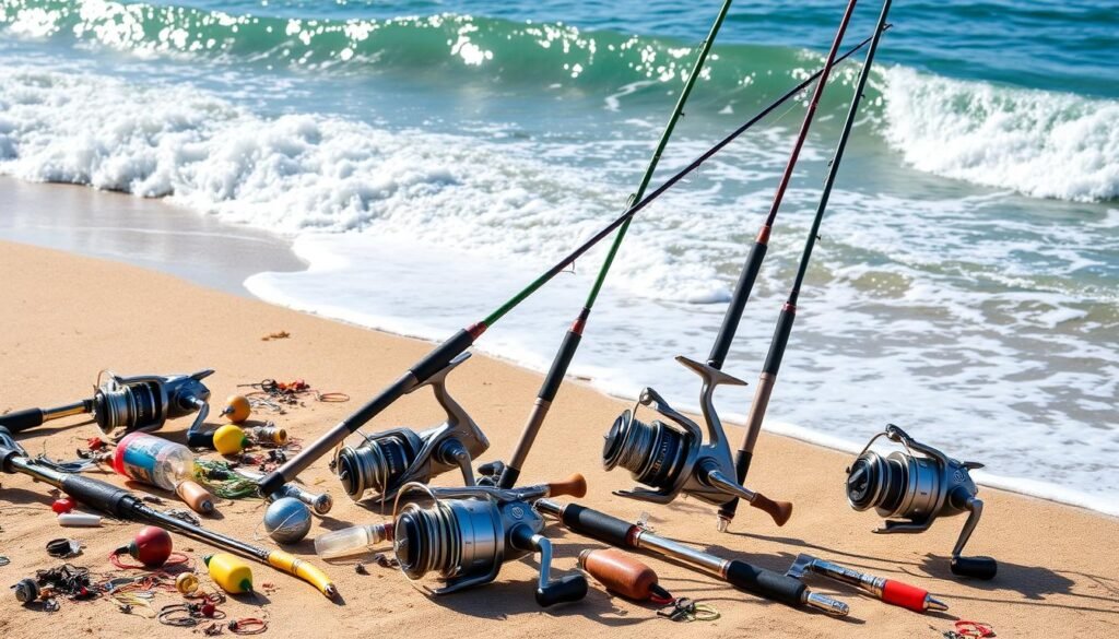 Durable fishing gear for saltwater